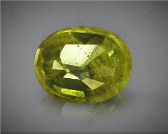 Natural Heated & Treted Yellow Sapphire Certified 3.00 CTS (DIN 86184 )